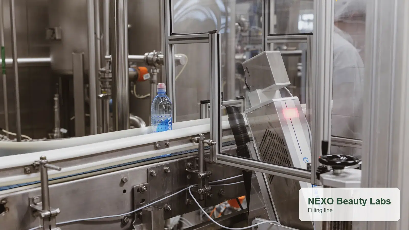 NEXO Beauty Labs mineral sunscreen filling line for ready formula production