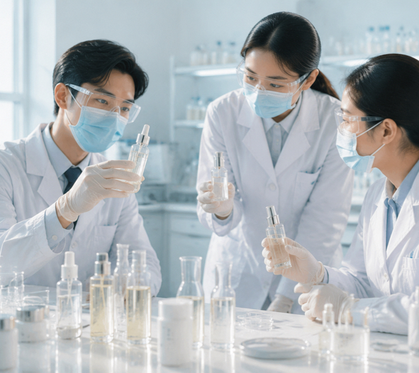 Skincare manufacturing specifications and quoting variables