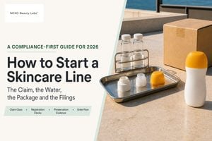 How to start a skincare line guide