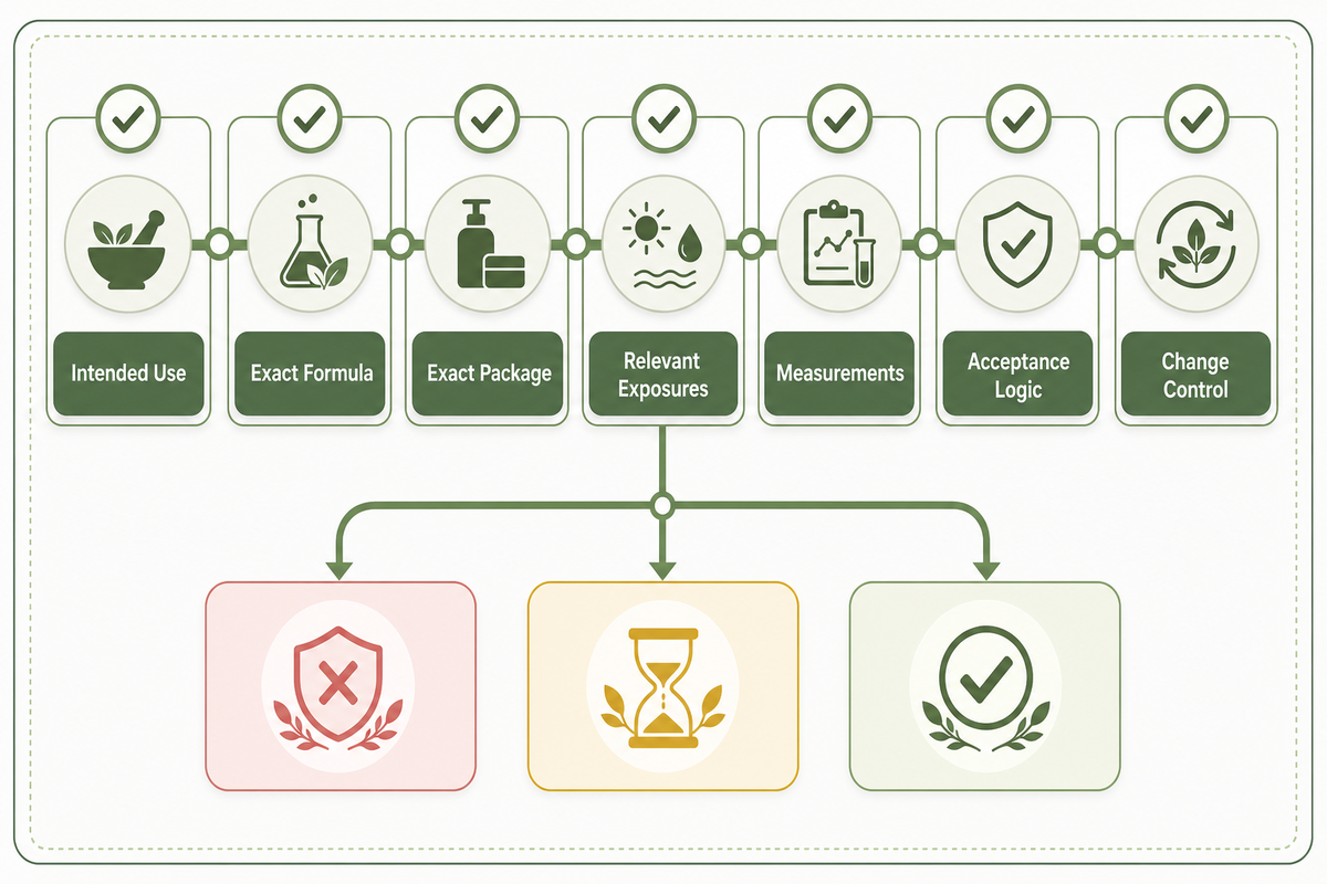 Use the Formula-Pack Stability Decision Backbone — NEXO Beauty Labs