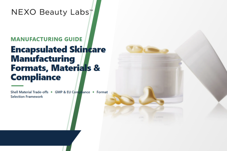 Encapsulated Skincare Manufacturing Guide (2026)