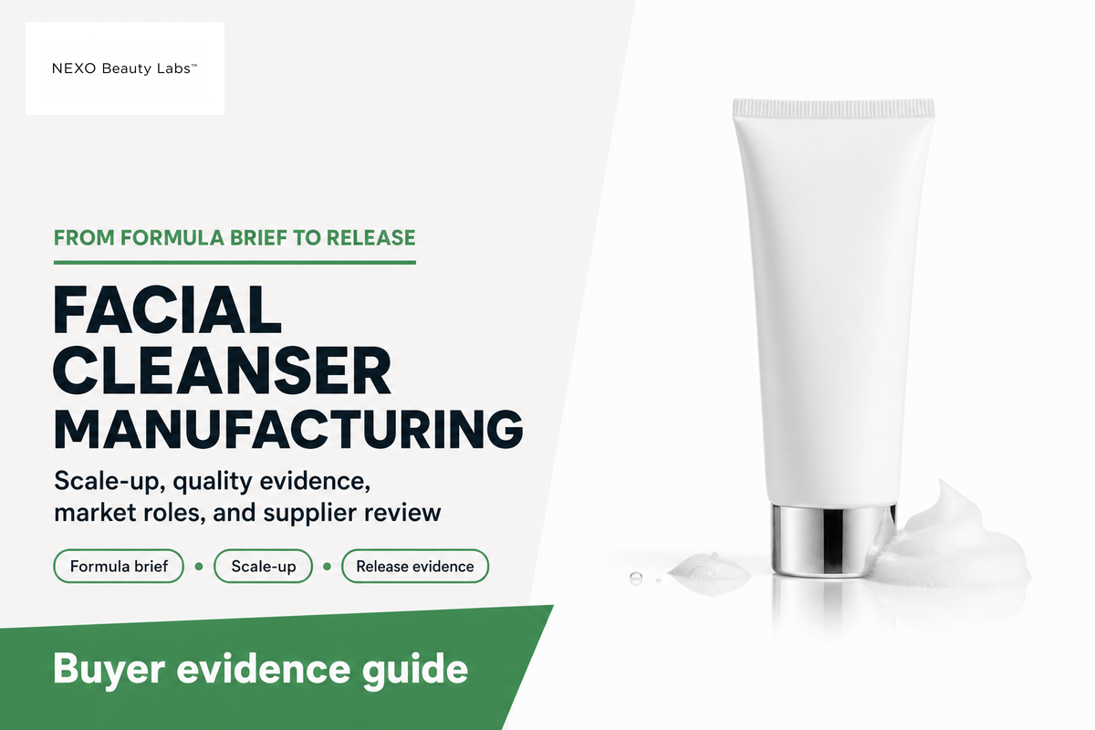 Facial Cleanser Manufacturing: A Buyer Guide