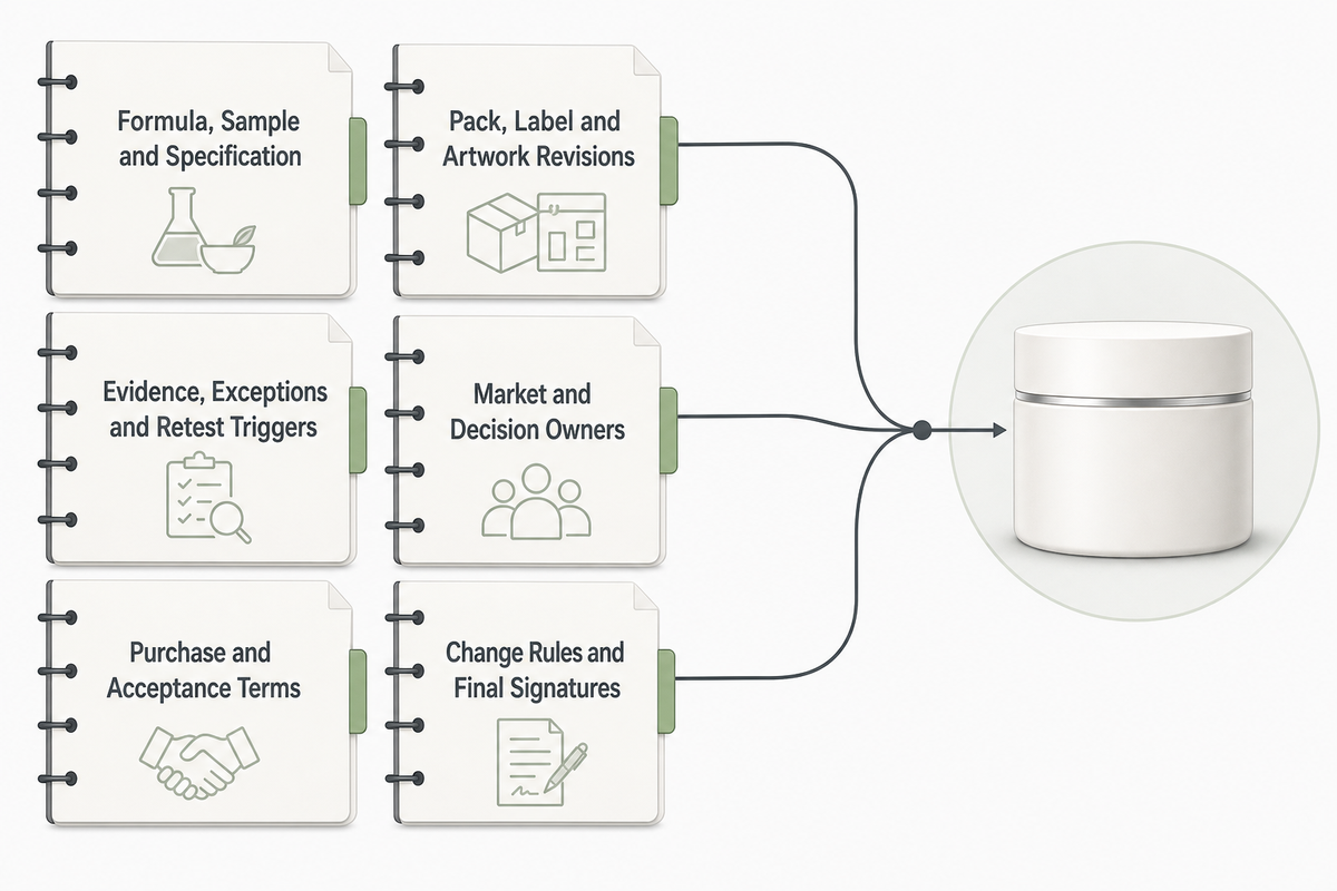 Freeze a Production-Release Packet Before the First Run — NEXO Beauty Labs