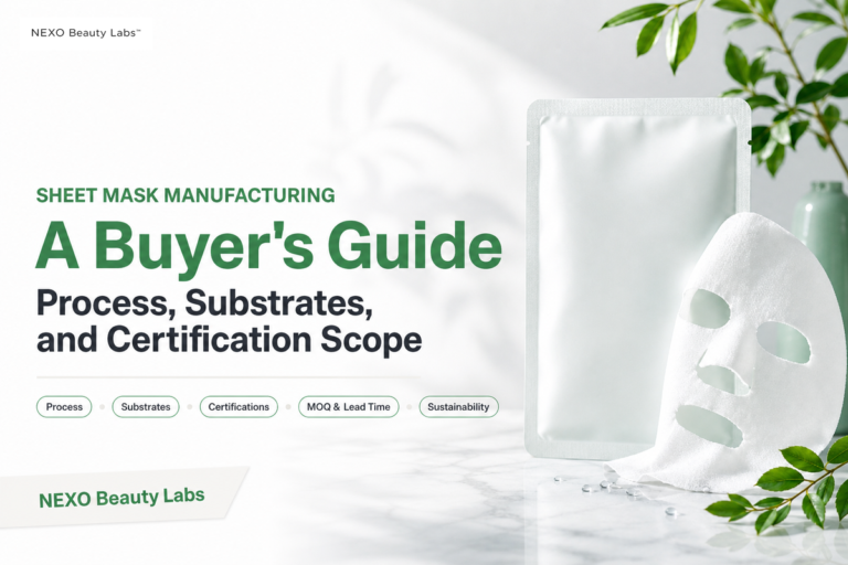 Sheet Mask Manufacturing: The Complete Guide (2026)