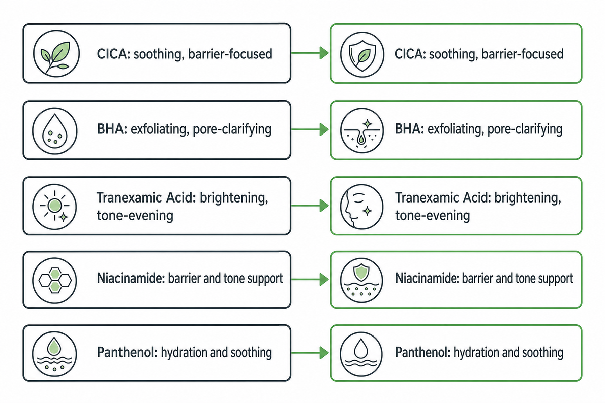 Formulation Directions and Active Ingredients — NEXO Beauty Labs