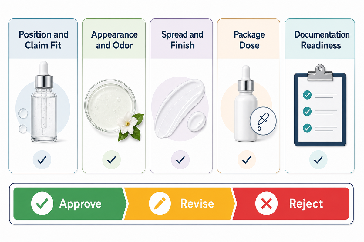 Score Samples Before You Approve Them
