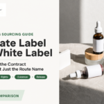 Private Label vs White Label Cosmetics: 9 Contract Checks
