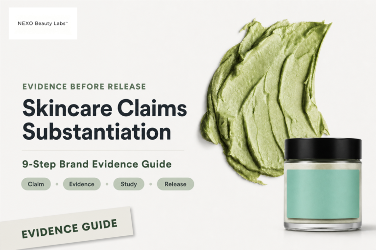 Skincare Claims Substantiation: 9-Step Evidence Guide
