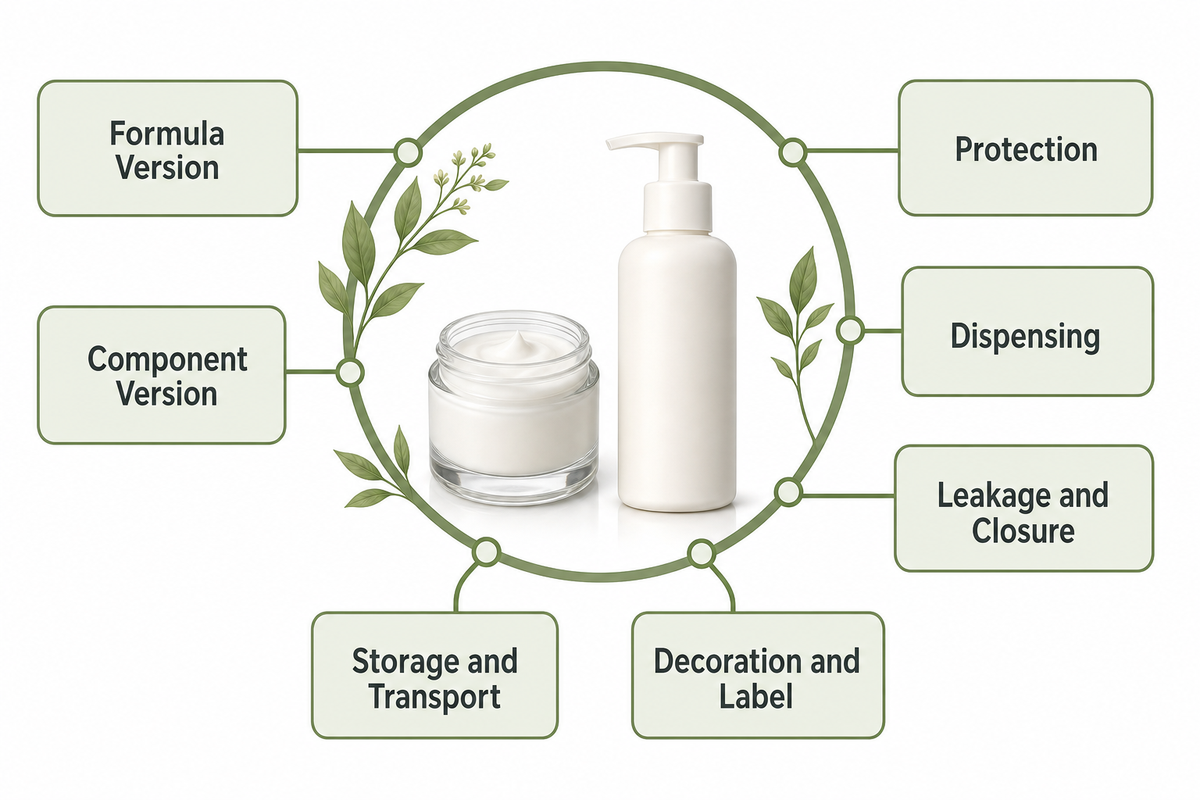 Validate the Formula and Final Packaging as One System — NEXO Beauty Labs