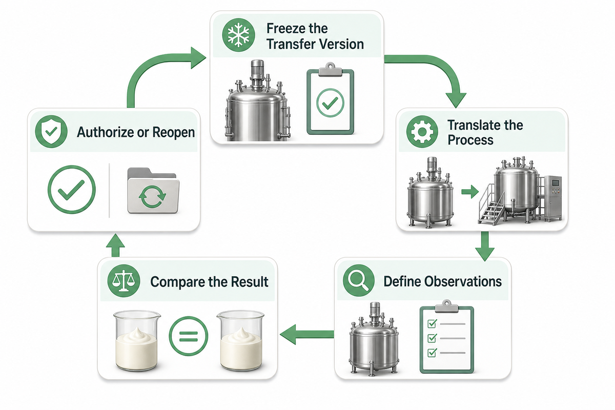 Transfer the Approved Formula to Scale-Up and Controlled Manufacturing — NEXO Beauty Labs
