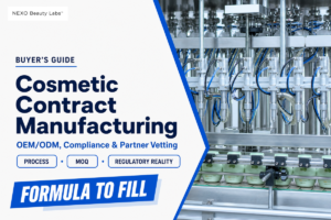 Cosmetic Contract Manufacturing: OEM/ODM & Vetting (2026)