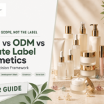 OEM vs ODM vs Private Label Cosmetics: Route Guide
