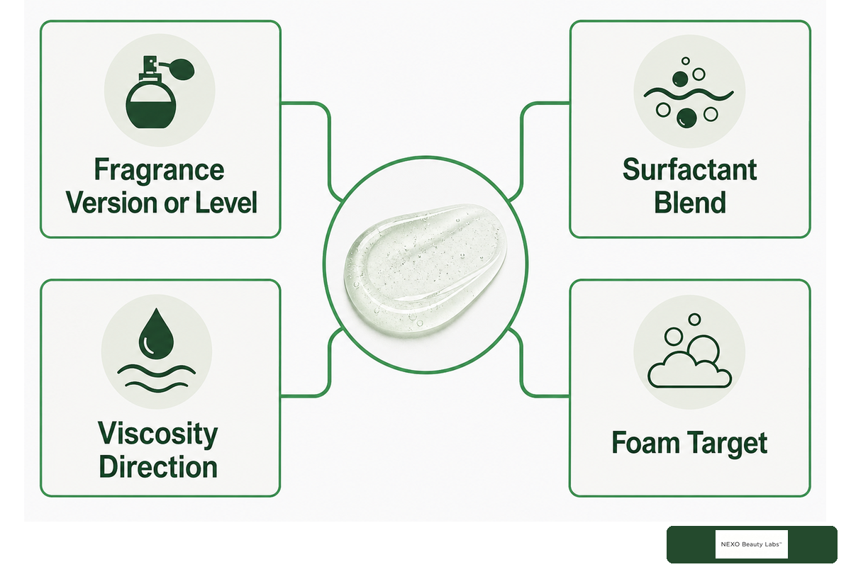 How Do Surfactants, Fragrance, Foam, Viscosity, and Rinse Interact? — NEXO Beauty Labs