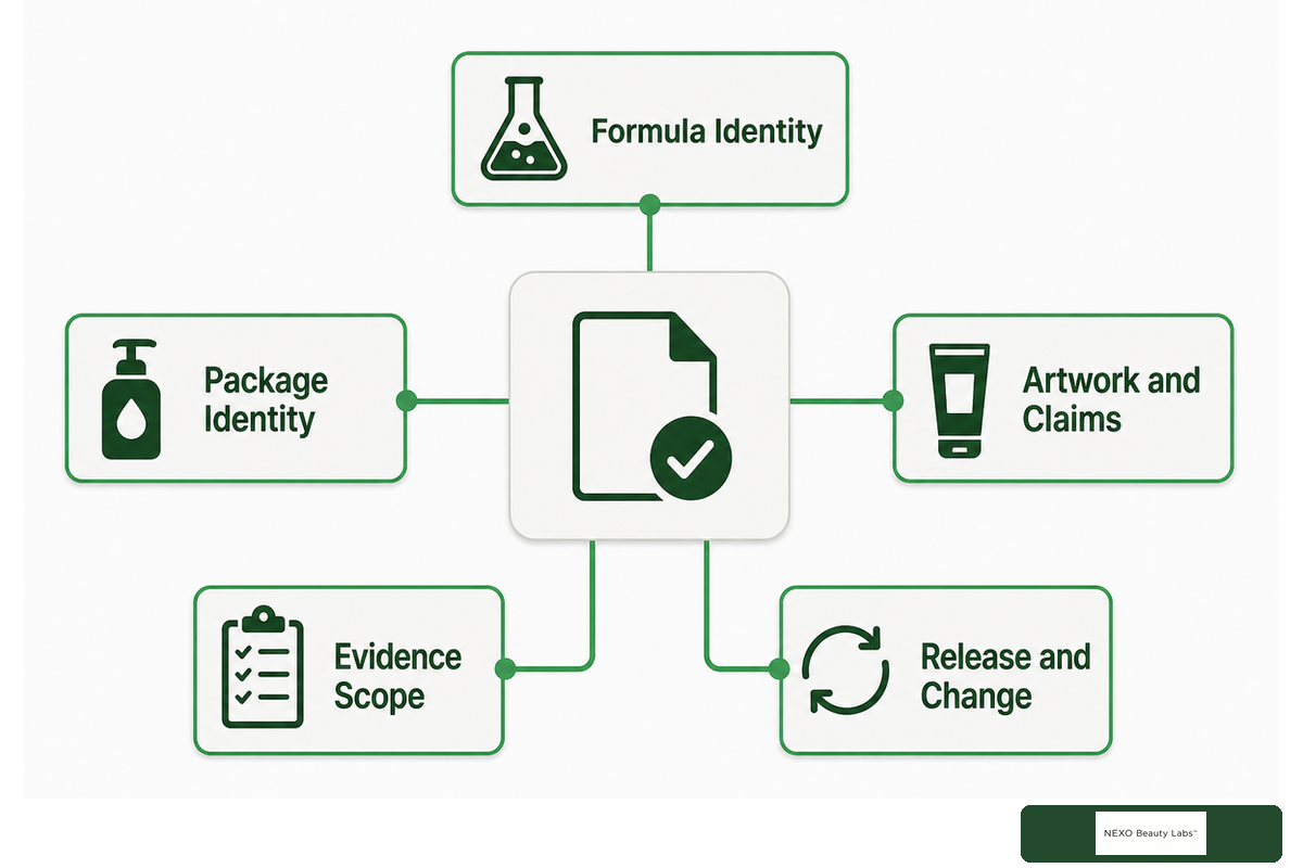 What Must the Production Handoff File Control? — NEXO Beauty Labs