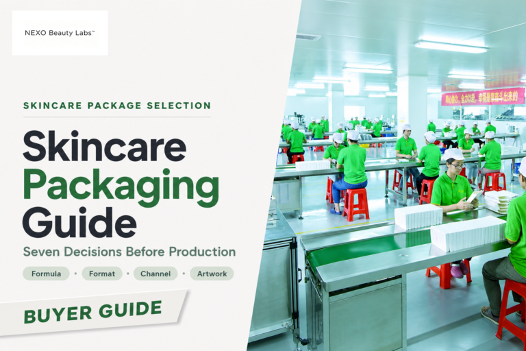 Skincare Packaging Guide: 7 Decisions Before Production