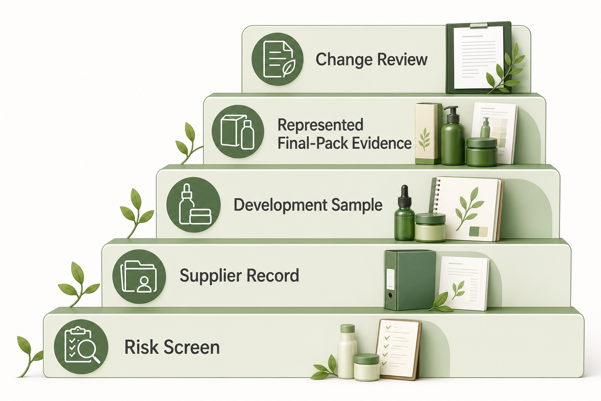 6. Move Through the 5-Rung Pack Evidence Ladder — NEXO Beauty Labs
